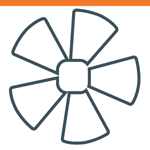 Индустриална въздушна завеса SONNIGER Guard PRO 150W с воден топлообменик function icon