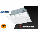 Касетъчен хиперинверторен климатик Mitsubishi Heavy Industries FDT100VH/FDC100VNX-W thumb image