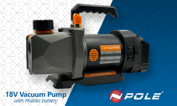 product Акумулаторна вакуум помпа на батерия TWH ZL183 (1/2HP, 7CFM, 5Pa) thumb